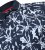 D555 Halifax AOP Hawaiian Print Short Sleeve Polo Blue - Herren-T-shirts - Herren-T-Shirts in großen Größen