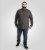 D555 Sheffield Long Sleeve AOP Micro Gold Shirt Navy - Herrenhemden - Herrenhemden in großen Größen