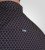 D555 Sheffield Long Sleeve AOP Micro Gold Shirt Navy - Herrenhemden - Herrenhemden in großen Größen