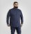 D555 Middlesbrough Long Sleeve AOP Micro Blue Shirt Navy TALL SIZE - Herrenhemden - Herrenhemden in großen Größen