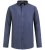 D555 Middlesbrough Long Sleeve AOP Micro Blue Shirt Navy TALL SIZE - Herrenhemden - Herrenhemden in großen Größen
