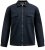 D555 Cleveley Long Sleeve Heavy Shacket Overshirt Navy - Herrenhemden - Herrenhemden in großen Größen