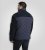 D555 Northampton Hybrid Sherpa Quilted Micro Fleece Jacket Navy - Herren jacken - Herren Jacken in großen Größen