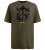 D555 Stockton Gorilla Playing Drums Crew Neck T-Shirt Khaki - Herren-T-shirts - Herren-T-Shirts in großen Größen