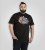 D555 Dewsbury Skeleton On Bike Crew Neck T-Shirt Black TALL SIZE - HERRENBEKLEIDUNG MT-6XLT - Langgrößen für Herren