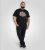 D555 Dewsbury Skeleton On Bike Crew Neck T-Shirt Black TALL SIZE - HERRENBEKLEIDUNG MT-6XLT - Langgrößen für Herren