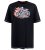 D555 Dewsbury Skeleton On Bike Crew Neck T-Shirt Black TALL SIZE - HERRENBEKLEIDUNG MT-6XLT - Langgrößen für Herren