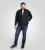 D555 Gillingham Strickjacke mit Reißverschluss und Futter Marineblau - Herren-sweater und -hoodies - Herren-Sweater und -Hoodies in großen Größen