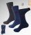 D555 Harold 2 Multi Color Pack of 3 Extra Wide Comfort Fit Socks - Herrenunterwäsche & bademode - Herrenunterwäsche & Bademode in großen Größen
