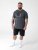 D555 Craig Gorilla Biker T-shirt mit Druck Dunkelgrau - Herren-T-shirts - Herren-T-Shirts in großen Größen