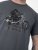D555 Craig Gorilla Biker T-shirt mit Druck Dunkelgrau - Herren-T-shirts - Herren-T-Shirts in großen Größen