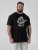D555 Macfarlan T-shirt mit Gorilladruck Schwarz - Herrenkleidung - Herrenkleidung in großen Größen