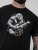 D555 Macfarlan T-shirt mit Gorilladruck Schwarz - Herrenkleidung - Herrenkleidung in großen Größen