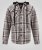 D555 Hayes Overshirt Grau - Herrenhemden - Herrenhemden in großen Größen