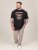 D555 Perkins Bedrucktes T-Shirt Schwarz - Herren-T-shirts - Herren-T-Shirts in großen Größen