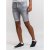 D555 Griffin Denim Shorts Grey - Herrenshorts - Herrenshorts in großen Größen