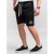 D555 Harvey Fleece Shorts Black - Jogginghosen für herren - Jogginghosen für Herren in großen Größen