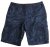 D555 Panther Hawaiian Leaf Ao Print Stretch Chino Shorts - Herrenshorts in großen Größen - Herrenshorts in großen Größen