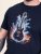 D555 Slater Bedrucktes T-Shirt Navyblau - Herren-T-shirts - Herren-T-Shirts in großen Größen