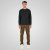 Double Outfitters MTOP-1141 Sweatshirt Dunkelgrün - Herren-sweater und -hoodies - Herren-Sweater und -Hoodies in großen Größen