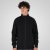 Double Outfitters MTOP-1158 Sweatjacke mit Reißverschluss Schwarz - Herren-sweater und -hoodies - Herren-Sweater und -Hoodies in großen Größen
