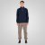 Double Outfitters MTOP-1163 Sweatshirt mit halbem Reißverschluss Navyblau - Herren-sweater und -hoodies - Herren-Sweater und -Hoodies in großen Größen