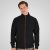 Double Outfitters SEL-1168 Sweatjacke mit Reißverschluss Schwarz - Herren-sweater und -hoodies - Herren-Sweater und -Hoodies in großen Größen