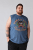 Kam Jeans 5763 Hawaii Surf Vest Vintage Indigo - Herren-T-shirts - Herren-T-Shirts in großen Größen