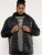 D555 Thorpe Hooded Quilted Jacket With Fleece Sleeves And Removable Fleece Hood - Herren jacken - Herren Jacken in großen Größen