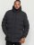 D555 Grove Quilted Parka Jacket Black - Herren jacken - Herren Jacken in großen Größen
