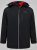 D555 Jamie Soft Shell Detachable Hood Padded Jacket Schwarz - Herren jacken - Herren Jacken in großen Größen
