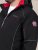 D555 Jamie Soft Shell Detachable Hood Padded Jacket Schwarz TALL - TALL jacken - TALL Jacken für große Herren