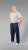 20 Nodi Grecale Stretch Fleece Cotton Sports Pants with Enzyme and Soft Touch Treatment Navy - Jogginghosen für herren - Jogginghosen für Herren in großen Größen