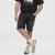 North Latitude 51336 Denim Shorts Schwarz - Herrenshorts - Herrenshorts in großen Größen