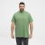 North Latitude Allover Printed T-Shirt Mittelgrün - Herren-T-shirts - Herren-T-Shirts in großen Größen