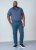 Duke Bailey Relaxed Comfort Fit Stretch Jeans With Elasticated Waist Stonewash - Herren-Jeans & -Hosen in großen Größen - Herren-Jeans & -Hosen in großen Größen