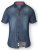 D555 DESTIN Twin Pocket Short Sleeve Vintage Denim Shirt - Herrenhemden in großen Größen - Herrenhemden in großen Größen