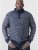 D555 MARSDEN Neck Sweater Navy/Ecru - Herren-Sweater und -Hoodies in großen Größen - Herren-Sweater und -Hoodies in großen Größen
