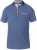 D555 SWANN Short Sleeve Stretch Polo Denim Melange - Polo-Shirts für Herren in großen Größen - Polo-Shirts für Herren in großen Größen