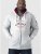 D555 Gabriel Athletic Zip Hoodie Grey - Herren-Sweater und -Hoodies in großen Größen - Herren-Sweater und -Hoodies in großen Größen