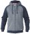 D555 Cristiano Hoodie Blue/Navy - Herren-sweater und -hoodies - Herren-Sweater und -Hoodies in großen Größen