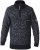 D555 REMINGTON Sweater With Woven Zipper Chest Pocket Navy/Grey - Herren-Sweater und -Hoodies in großen Größen - Herren-Sweater und -Hoodies in großen Größen