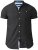 D555 Dwight Short Sleeve Shirt Black - Herrenhemden in großen Größen - Herrenhemden in großen Größen