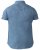 D555 Nathan Short Sleeve Shirt Blue - Herrenhemden in großen Größen - Herrenhemden in großen Größen
