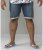 D555 Arix Denim Stretch Shorts - Herrenshorts - Herrenshorts in großen Größen