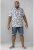 D555 Arix Denim Stretch Shorts - Herrenshorts - Herrenshorts in großen Größen