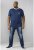 D555 Rick T-shirt Navy - Herren-T-shirts - Herren-T-Shirts in großen Größen