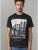 D555 Cain T-shirt Black - Herren-T-Shirts in großen Größen - Herren-T-Shirts in großen Größen