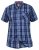 D555 Genoa Short Sleeve Shirt & T-shirt Combo - Herrenhemden - Herrenhemden in großen Größen