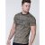 D555 NewYork Brooklyn T-shirt Khaki - Herren-T-shirts - Herren-T-Shirts in großen Größen